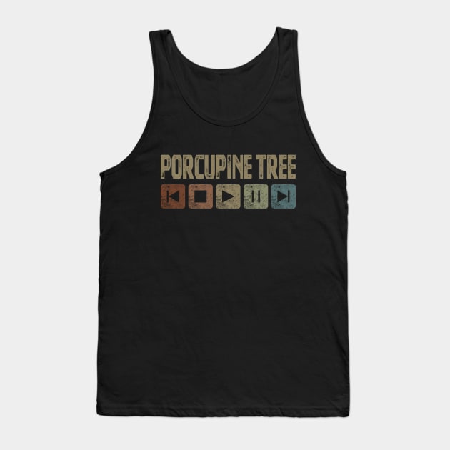 Porcupine Tree Control Button Tank Top by besomethingelse
